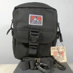 Ben Davis Waist, Shoulder Compartments Cross Body Bag Black
